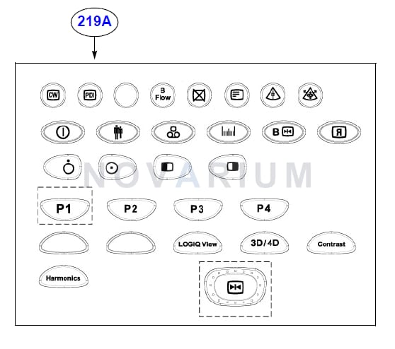 GE 2188902-10  Button Cap Kit Includes All Buttons except Thumb Buttons.png