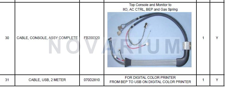 GE FB200320 - Cable, Console, Assy Complete.jpg