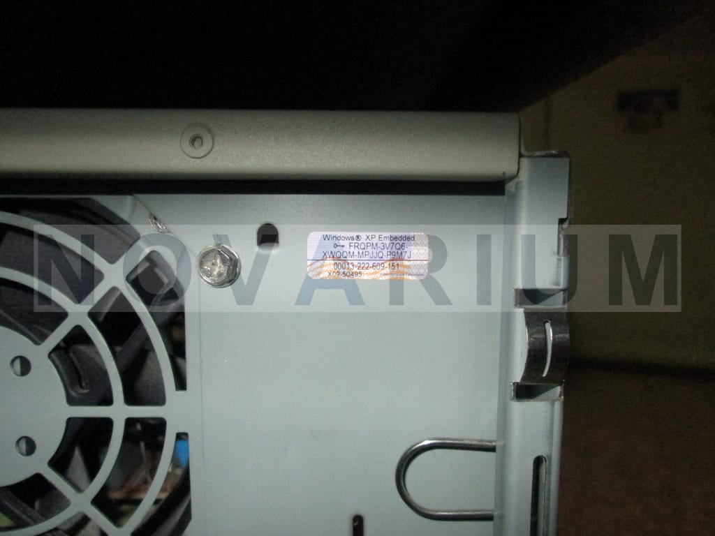 Philips 4535-611-72491 PC Assembly for Envisor CHD Windows label.JPG