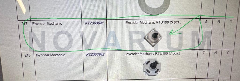 GE KTZ303941 - Mechanic Encoder RTU100 5pcs. (1).jpg