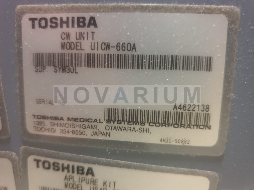Toshiba UICW-660A CWD - Kit Steerable Continuous Wave Doppler, includes PM30-32747, PM30-34290 (1).jpg
