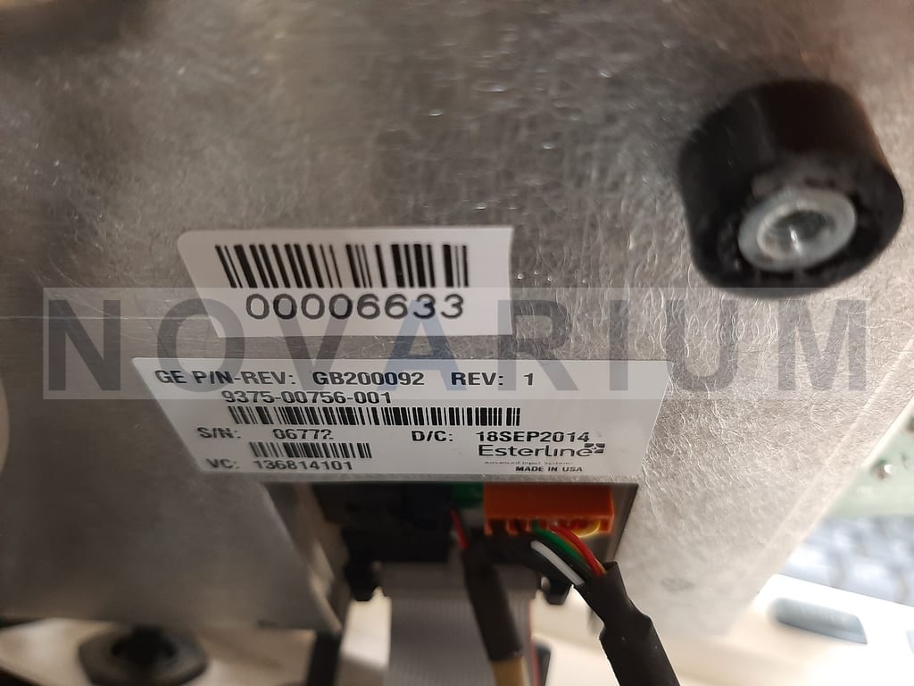 GE GB200092 - Operator Panel Upper with LED Backlight, GA200720, GA200822, GB200091, GA200365, GA200865	.jpg