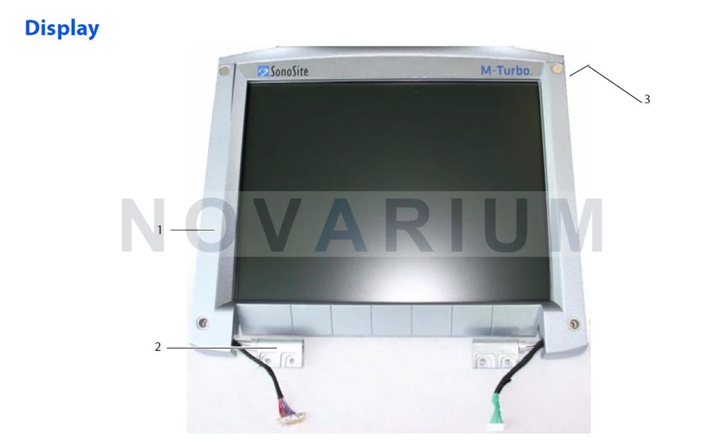Sonosite P08659 - Service Assy Display with 15'' LCD Panel NL6448BC33-63D.jpg