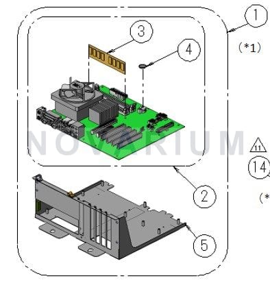 Hitachi 7230695B - CPU Board